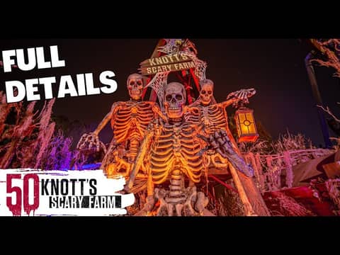 Knott’s Scary Farm Celebrates 50 Years of Never-Ending Nightmares
