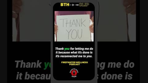 Thank you For Letting Me Be a Firefighter