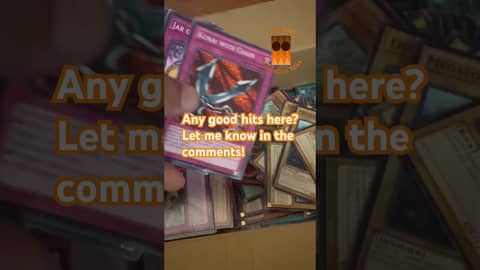 #yugioh #tcg find.  Any hits in this box? #rippingpacks #sorta