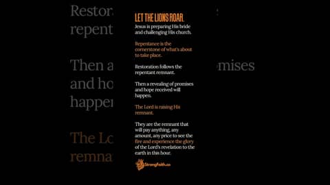 Repentance leads to Revival and Restoration Repentance leads to Revival and Restoration