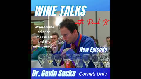 Dr. Gavin Sacks, canned wine and much more. Meet the Dr. forging new ways to package wine.