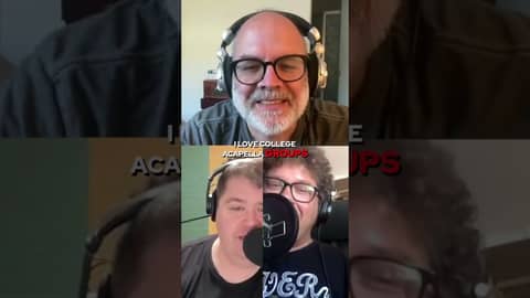 If you're like us, you love just TWO things - ACAPELLA and CLASSIC ROCK!  #podcast #comedy