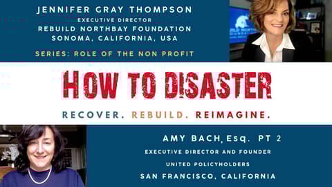 S02-E08 - Navigating Insurance and Disaster with Amy Bach Part 2 on the How to Disaster Podcast S02-E08 - Navigating Insurance and Disaster with Amy Bach Part 2 on the How to Disaster Podcast