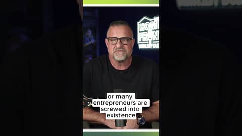 Entrepreneurs Are Screwed Into Existence 🤯 Entrepreneurs Are Screwed Into Existence 🤯