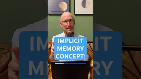 Misunderstood Implicit Memory Concept!