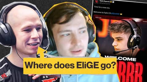 "Is sportswashing bad?" EliGE isn't good enough and cadiaN to FaZe shouts