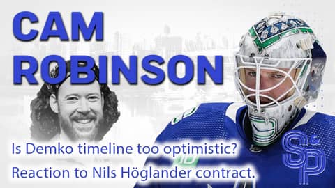 Where is Demko at, really? The final round of #canucks cuts, and a look at Erik Brännström.