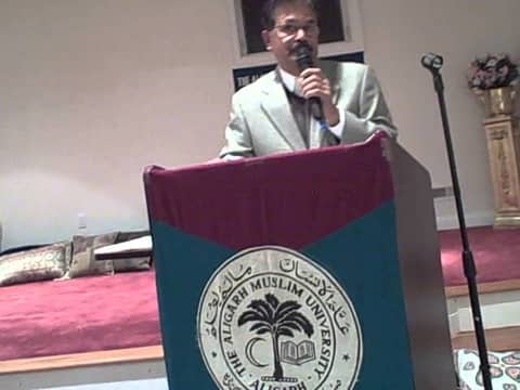 Dr.Afshan Hashmi was invited to speak about her father  Prof.A.Majid Siddiqi