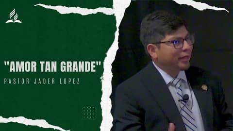 "Amor tan grande" - Pastor Jader Lopez | Reflexion