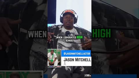Actor #jasonmitchell on getting into Acting
