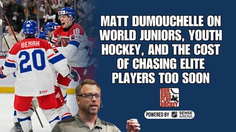 Matt Dumouchelle on World Juniors, Youth Hockey, and the Cost of Chasing Elite Players Too Soon
