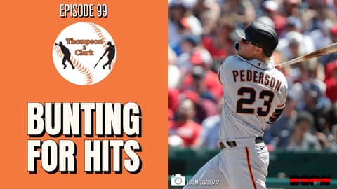 Bunting for Hits, Sweep, Giants vs. Brewers Watchalong | Thompson 2 Clark