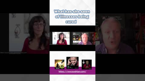 What has she seen of illnesses being cured