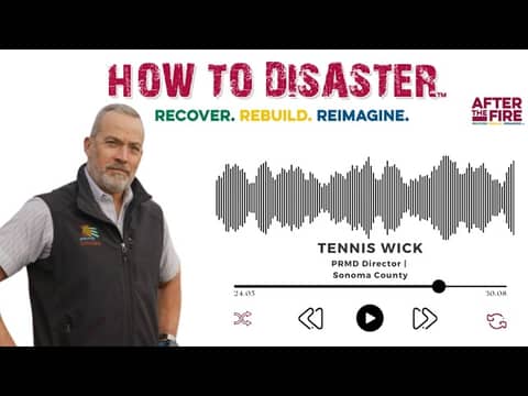 How to Rebuild as a Public Sector Official with Tennis Wick How to Disaster Podcast