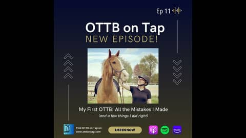 Ep. 11 --  My First OTTB: All the Mistakes I Made (and a few things I did right)