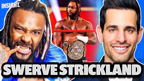 Swerve Strickland On Making AEW History, Hangman Page Feud, Brutal Matches, ALL IN, Bryan Danielson