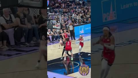 Kate Martin to Iliana Rupert pick & roll #goldenstatevalkyries