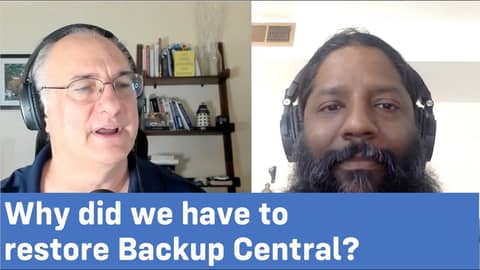 Why did we need to restore BackupCentral.com?