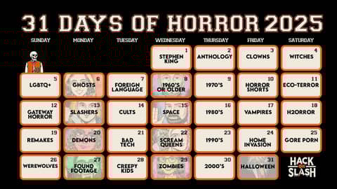 31 Days of Horror Starter Guide | 2025 Edition