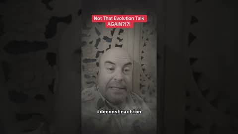 Not That Evolution Talk Again!!