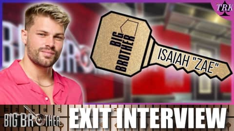 Big Brother 27 | Isaiah "Zae" Frederich Exit Interview