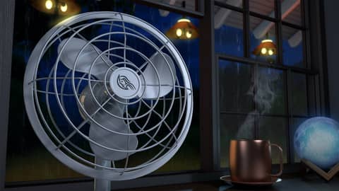 Fan Noise & Rain Sounds to Sleep | 10-Hour Relaxing Ambience Fan Noise & Rain Sounds to Sleep | 10-Hour Relaxing Ambience