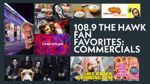 108.9 The Hawk: Fan Favorites - Commercials #podcast #comedy #radio #classicrock