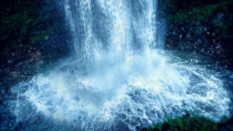 Roaring Waterfall White Noise Lulls You to Sleep!