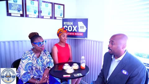 Episode 8:  Conservations with Karen and Cat with Candidate Ryan Cox