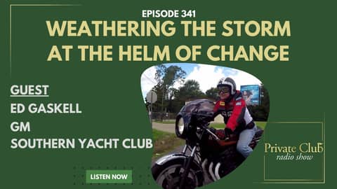 Weathering the Storm w/ Ed Gaskell - Southern Yacht Club Weathering the Storm w/ Ed Gaskell - Southern Yacht Club