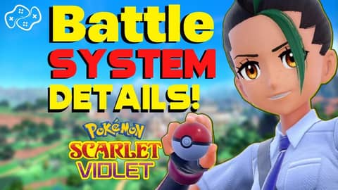 NEW Pokemon Scarlet & Violet Battle System, Gameplay Details