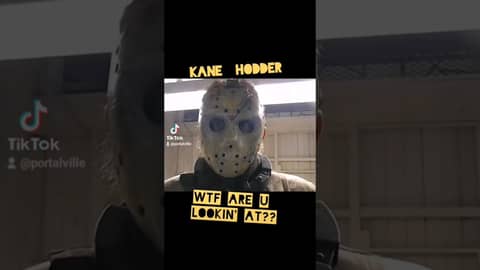 Kane Hodder. #legend #behindthescenes in Jason X. #movie #funny