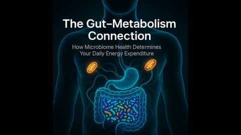 The Gut–Metabolism Connection (Microbiome, SCFAs & Daily Energy Expenditure Explained)