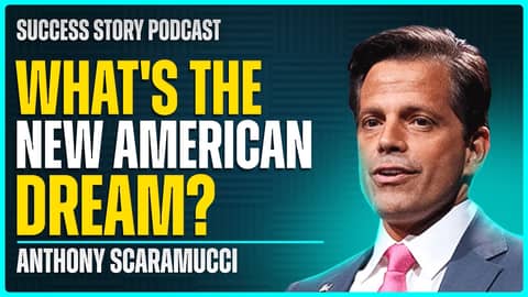Anthony Scaramucci, Founder of Skybridge Capital | What's The New American Dream? | SSP Interview Anthony Scaramucci, Founder of Skybridge Capital | What's The New American Dream? | SSP Interview
