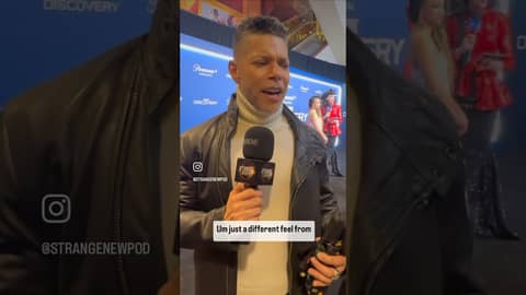 Wilson Cruz Interview clip: Jinaal, working with SMG and David Ajala, and more! #startrekdiscovery