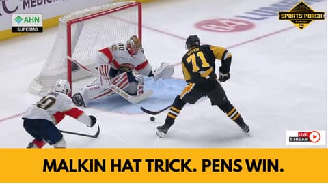 Geno Hat Trick. Pens win. Geno Hat Trick. Pens win.