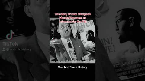 Thurgood Marshall was an informant for the FBI #onemichistory #shorts Thurgood Marshall was an informant for the FBI #onemichistory #shorts