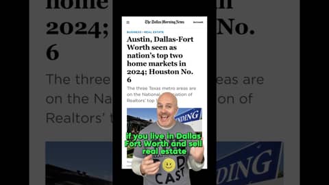 DFW's 2024 Real Estate: Boom or Bust? #RealEstateTrends #mortgage #podcast