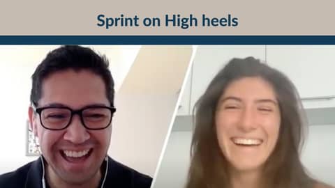 Sprint on High heels Sprint on High heels