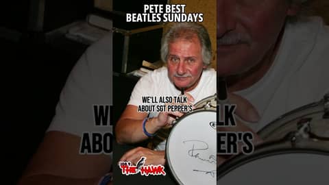 Pete Best Beatles Sunday! #beatles #classicrock #comedy #podcast #hawk