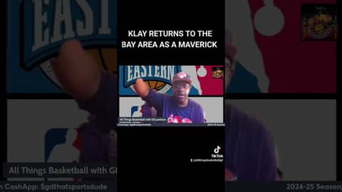KLAY RETURNS TO GOLDEN STATE... #nba #basketball #klaythompson #goldenstatewarriors #dallasmavericks