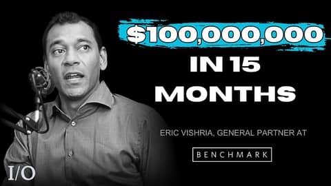 How Benchmark Capital finds EXCEPTIONAL startups in the age of AI — A convo w/ Eric Vishria How Benchmark Capital finds EXCEPTIONAL startups in the age of AI — A convo w/ Eric Vishria