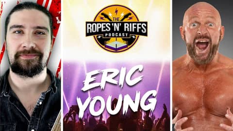 Eric Young on His Entrance Music for Violent By Design, Sanity, NXT, and His Show Vinyl Obsession