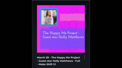 The Happy me Project with Holly matthews #podcast #healthylifestyle #mumlifeuk