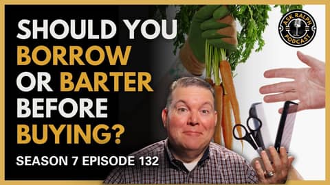 Need Something? Should You Borrow or Barter Before Buying?