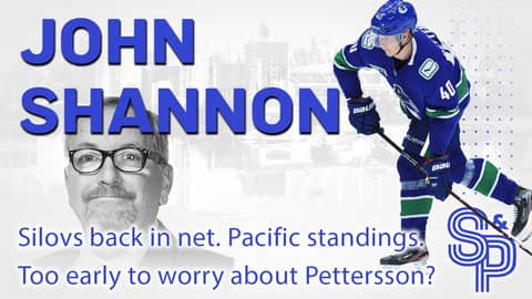 Silovs back in net. Assessing the Pacific after 2 games. Pettersson's start. #canucks