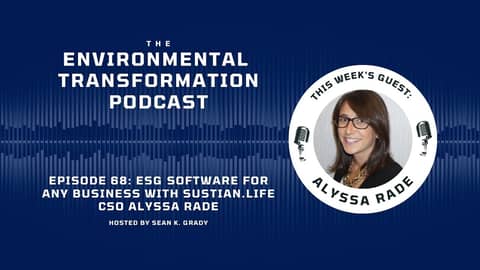 ESG Software for Every Business with Sustain.Life CSO Alyssa Rade