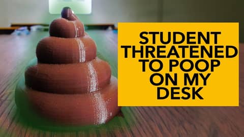 He Threatened to Poop on My Desk | How To Survive The Classroom