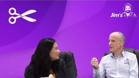 #JIMCLIPS Who cuts Jim's hair