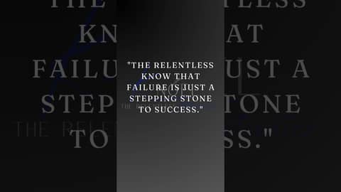 Failure isn’t the end—it’s a setup for success! Keep going! 💪🏾 #RelentlessMindset